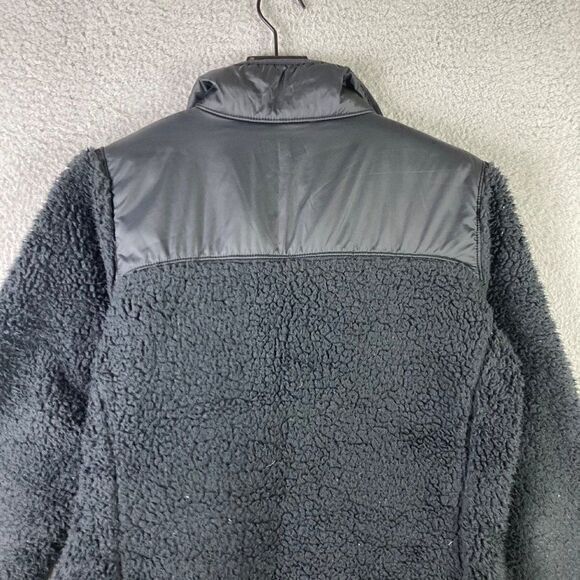 Columbia Interpass Full Zip Fleece Womens Size Medium Black Jacket Outdoor - Picture 9 of 10